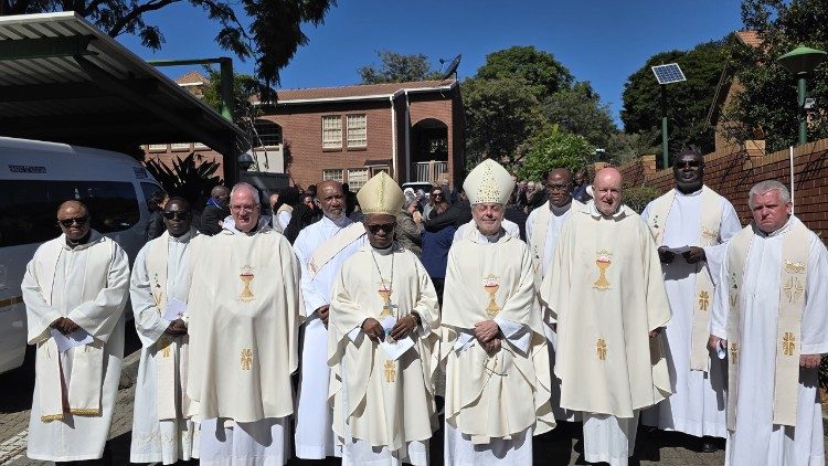 Missa de funeral de Johan Viljoen, presidida por Dom José Luís Gerardo Ponce de León, IMC