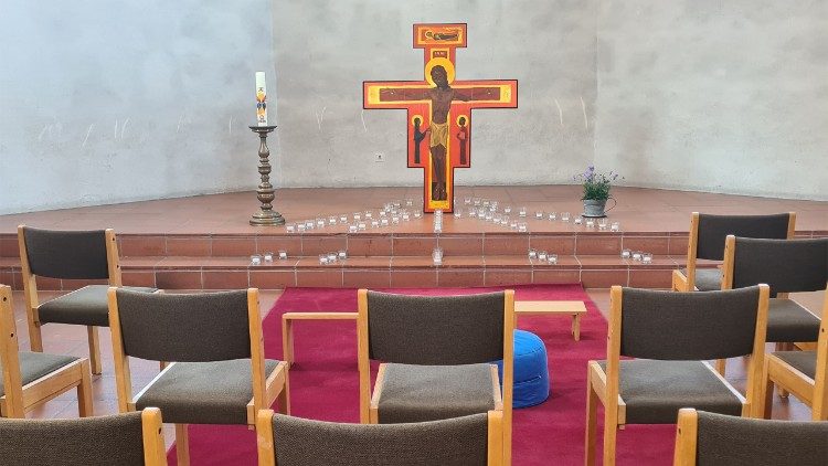 Ikonen-Kreuz von Taiz&eacute; in Baden