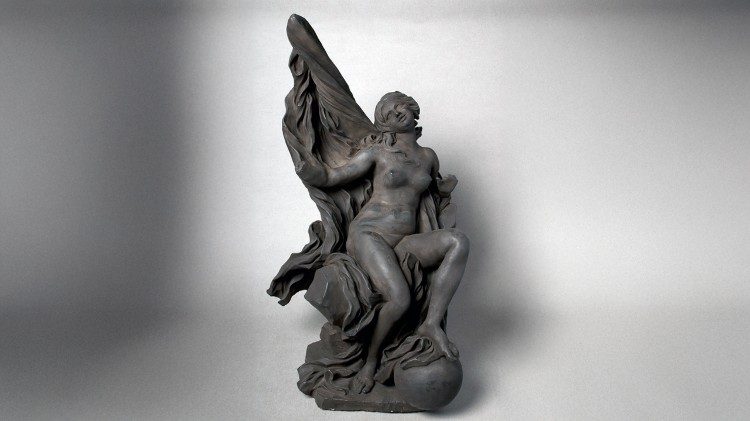1.	Giovan Lorenzo Bernini, Carit&agrave; con quattro putti, bozzetto per la tomba di Urbano VIII in San Pietro, 1634-1639, terracotta, Musei Vaticani, Sala degli Indirizzi
