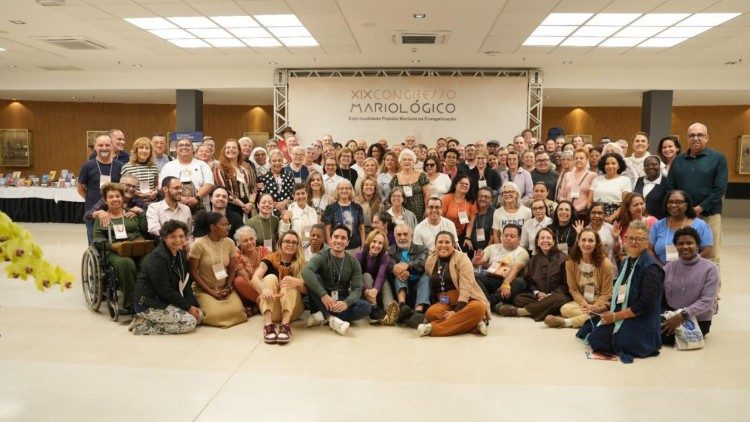 Participantes do Congresso Mariológico em Aparecida - Foto: Portal A12