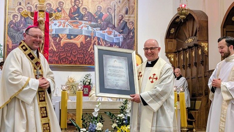 Ks. Krzysztof Zi&oacute;łkowski, kustosz sanktuarium św. Jana Pawła II w Radzyminie 