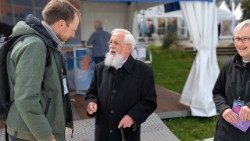 Bischof Feige auf dem Katholikentag Würzburg (Foto: Bistum Magdeburg).