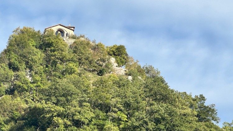 Il luogo sulla montagna dove Santa Rita saliva per pregare e sentirsi pi&ugrave; vicina a Dio