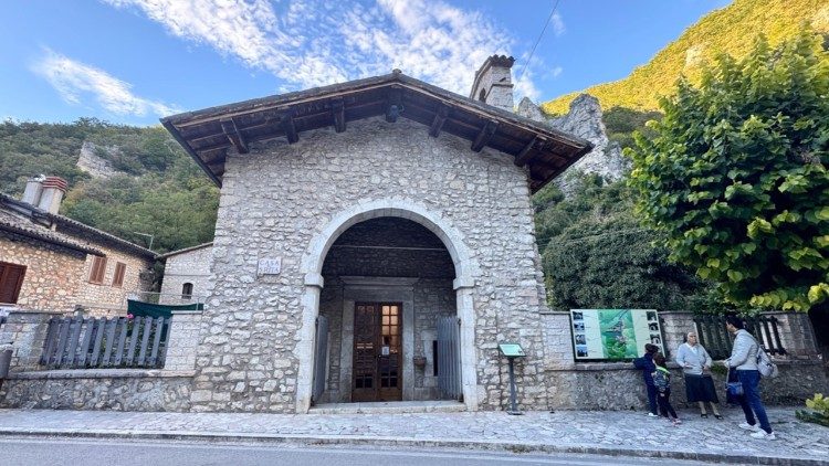 La casa dove Santa Rita visse come sposa, madre e vedova a Roccaporena, prima di entrare in convento