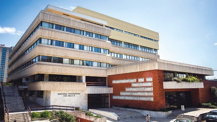 Vista da Universidade Católica Portuguesa em Lisboa.