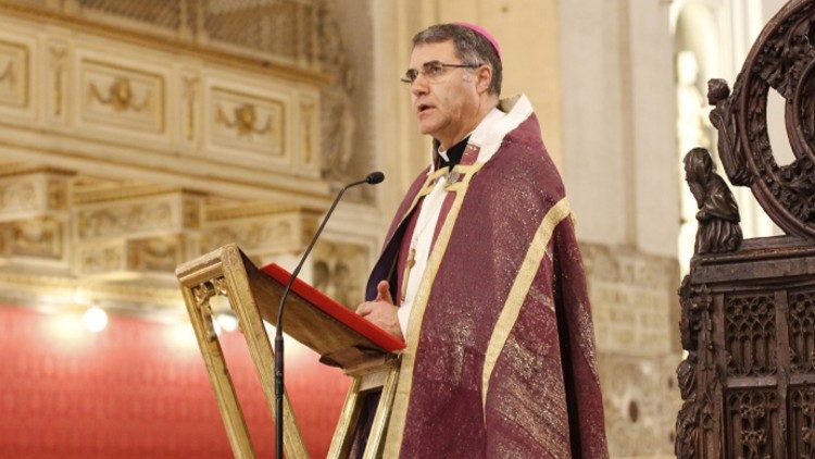 Monsignor Corrado Lorefice, arcivescovo di Palermo e nuovo presidente della Fondazione Migrantes