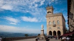 写真：サンマリノ共和国・政庁舎