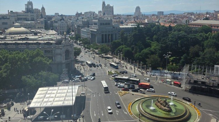  Una vista de Madrid