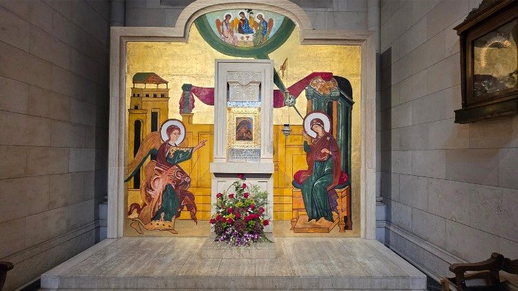  El icono original de la Virgen Mar&iacute;a en la Catedral de la Almudena 
