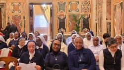 Sisters of Our Lady of Apostles (OLA Sisters) meet Pope Leo in the Vatican