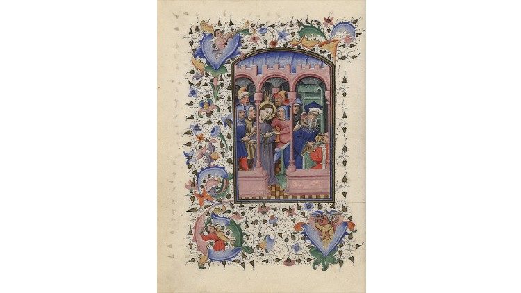 Libri i Or&euml;ve, Biblioteka Apostolike e Vatikanit, tetor lat. 2919, Fland&euml;r, shekulli i 15-t&euml; (187 x 134 mm); f. 16 (&copy; Biblioteka Apostolike e Vatikanit)