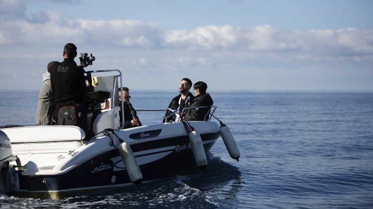 Backstage di “Rotta”. Foto di Marco Guazzone