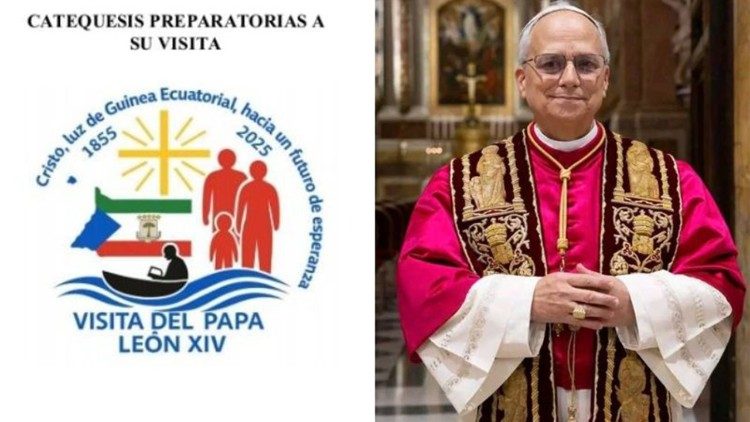 2026.03.05 Guinée équatoriale elakisi elembo ya mobembo mwa Pàpa Léon XIV 