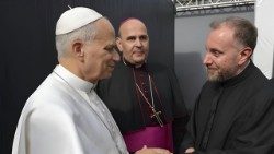 Padre Marwan Akoury foi o responsável pela Missa de encerramento da visita do Papa Leão XIV ao Líbano (Foto: arquivo pessoal)