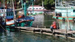 Pascadores na Tailândia