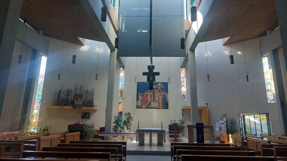 L'interno della chiesa di Santa Maria della Presentazione al Tempio