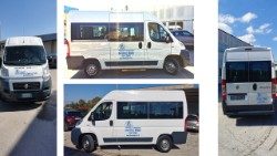 Il pulmino messo a disposizione dalla Fondazione “Bambino Gesù del Cairo ETS" per il giovane Mariano