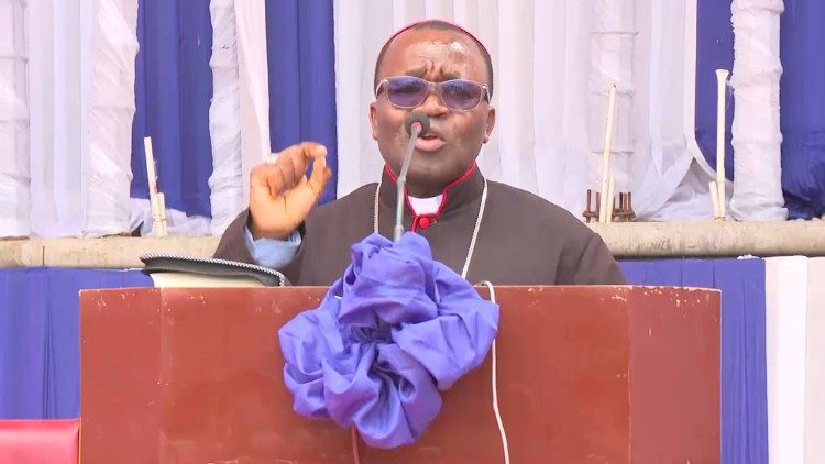 Askofu Kibozi, Askofu Msaidizi wa Jimbo Kuu Katoliki Dodoma akitoa tafakari