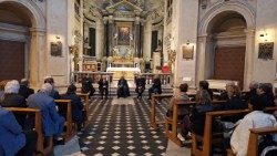 La presentazione del libro sul cardinale Pietro Parolin "Siamo noi il Vangelo", nella Basilica di Santa Maria in Montesanto