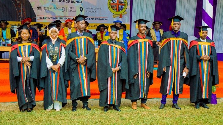 SAUT students graduating in the Masters Degree programmes (Photo: Martin Nyoni)