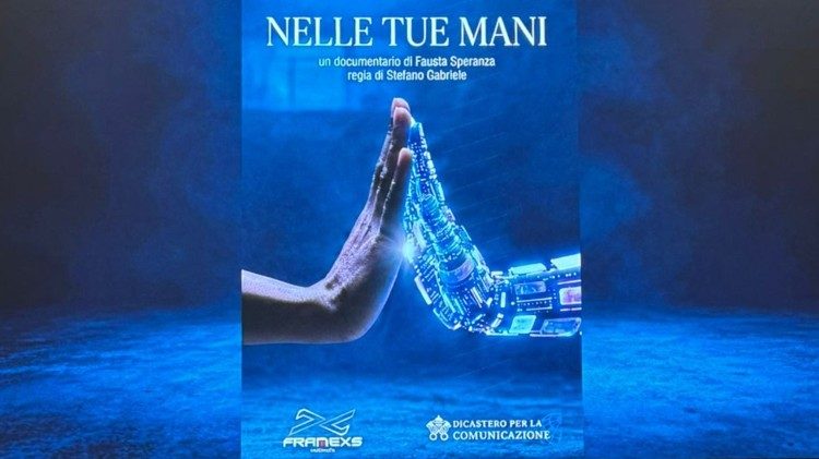 La locandina del documentario "Nelle tue mani"