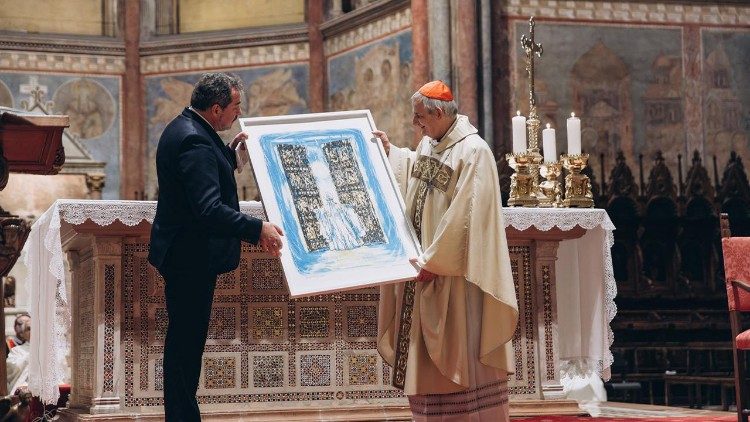 Подарунок для кардинала Дзуппі – картина  &laquo;Паломники надії&raquo;