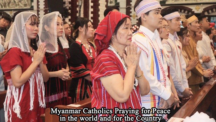 Catholic faithful of Myanmar