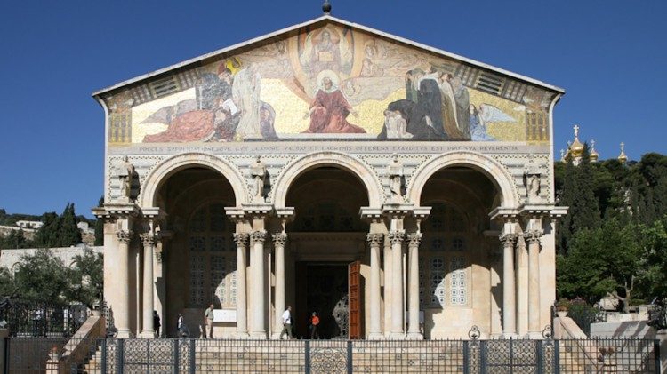 Basilica dell'Agonia ai piedi del monte degli Ulivi