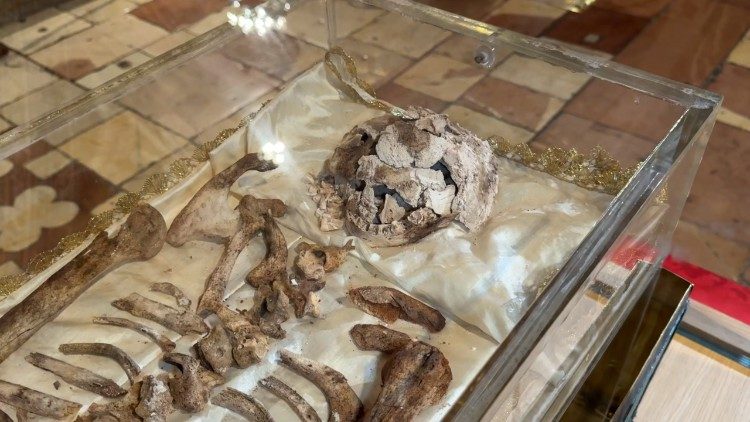 Reliques de saint Fran&ccedil;ois d'Assise