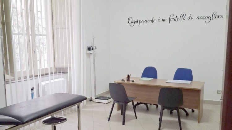 O espa&ccedil;o do novo ambulat&oacute;rio em Acerra