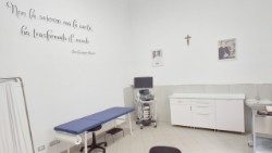 O novo ambulatório em Acerra, na Itália