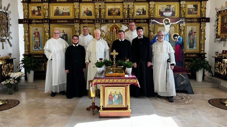Fraternal meeting of the Dominicans and Basilian Fathers in the Kharkiv region