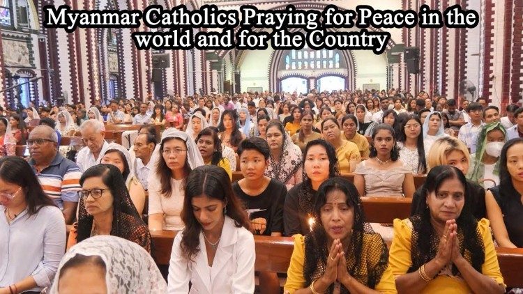 Catholic faithful of Myanmar 