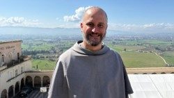 Frei Rafael Normando é o atual coordenador da Basílica de São Francisco em Assis, Itália (©Silvonei Protz)