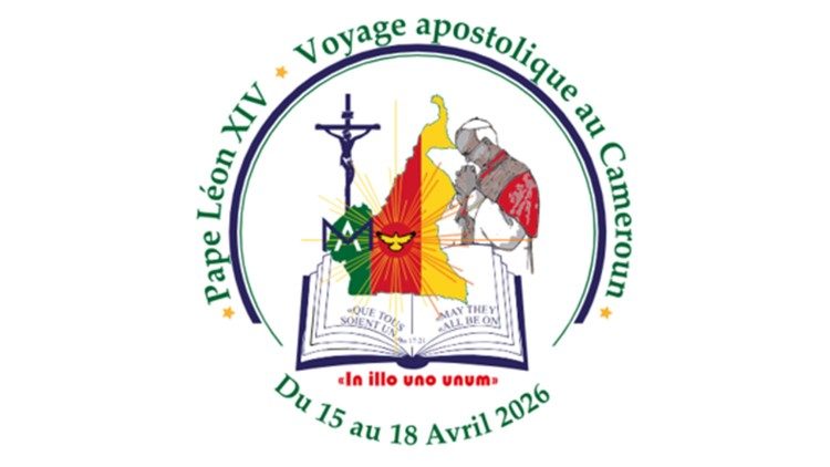Le logo du voyage apostolique au Cameroun