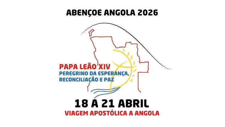 Le logo du voyage apostolique en Angola