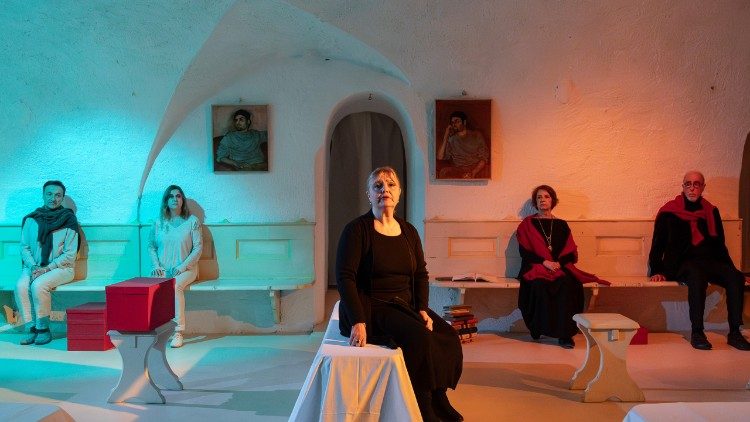 Un momento dello spettacolo