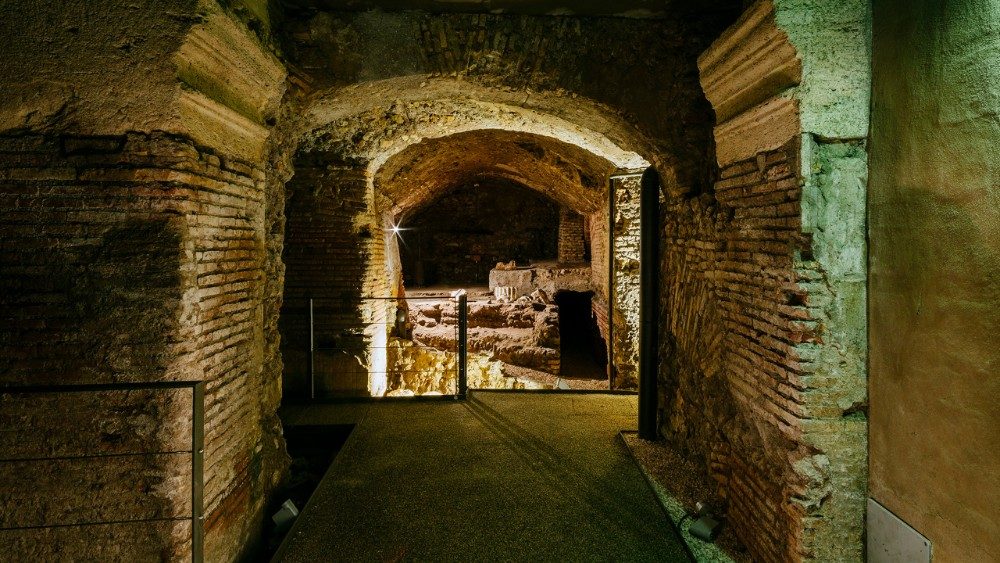 Zona archeologica EFR di piazza Navona, foto di Christian Mantuano.