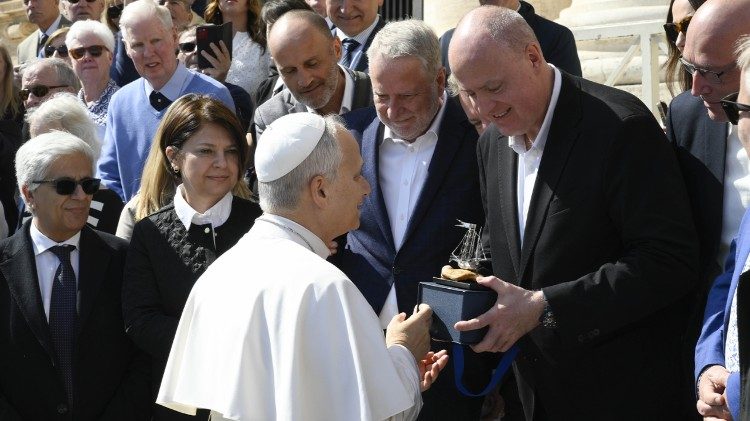 I direttori di alcune radio regionali polacche che hanno firmato un accordo di collaborazione con i media vaticani