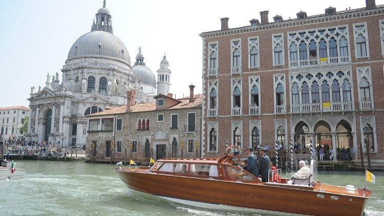 A visita do Papa Bento XVI a Veneza em 8 de maio de 2011