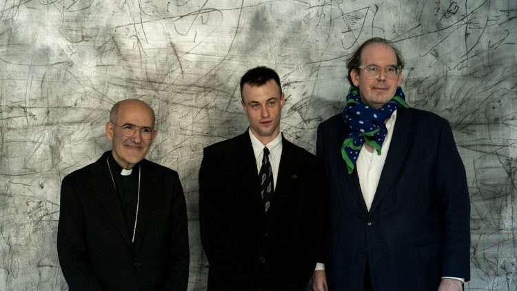 Il cardinale Jos&eacute; Tolentino de Mendon&ccedil;a, ,George Rouy  e Donatien Grau