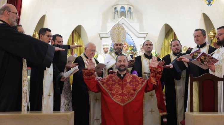 2026.03.22 Ordinazione diaconale - Libano Chiesa di San Salvatore, Burj Hammoud 