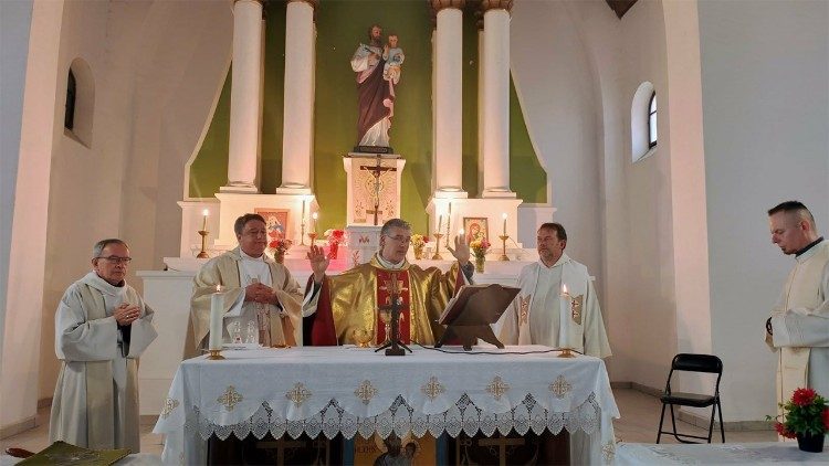 Литургия за празника на Свети Йосиф в Бърдарски геран