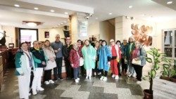 Pielgrzymi z Białej Podlaskiej odwiedzili także siedzibę Vatican News