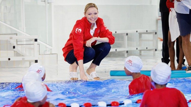 La principessa Charlène impegnata nelle attività della sua fondazione (Crediti: Palais Princier)