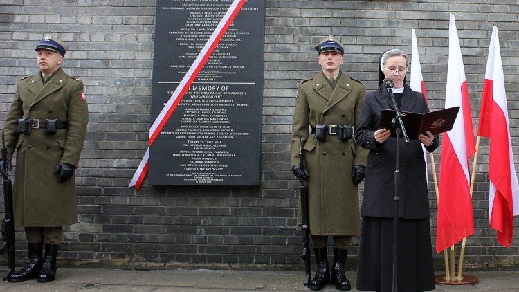 Odsłonięcie tablicy poświęconej siostrom ratującym osoby pochodzenia żydowskiego