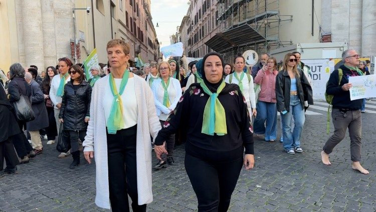 Yael Admi e Reem Al-Hajajreh a Roma