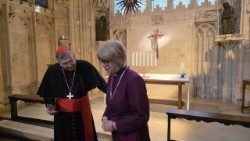 ಅವರ್ ಲೇಡಿ ಆಫ್ ಮಾರ್ಟಿರ್ಡಮ್ ಚಾಪೆಲ್‌ನಲ್ಲಿ ಕ್ಯಾಂಟರ್ಬರಿಯ ಆರ್ಚ್‌ಬಿಷಪ್, ಡೇಮ್ ಸಾರಾ ಮುಲ್ಲಲ್ಲಿ ಮತ್ತು ಕಾರ್ಡಿನಲ್ ಕರ್ಟ್ ಕೋಚ್ ರವರೊಂದಿಗೆ ಸಾಮಾನ್ಯ ಪ್ರಾರ್ಥನಾ ಸೇವೆ