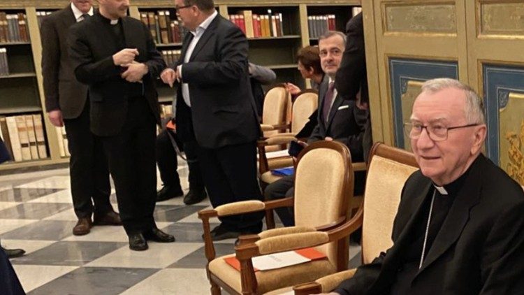 Parolin alla giornata di studi su Alcide De Gasperi nella Biblioteca Apostolica vaticana