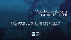 Bispos do Regional Leste 1 publicam mensagem ao povo do Estado do Rio de Janeiro